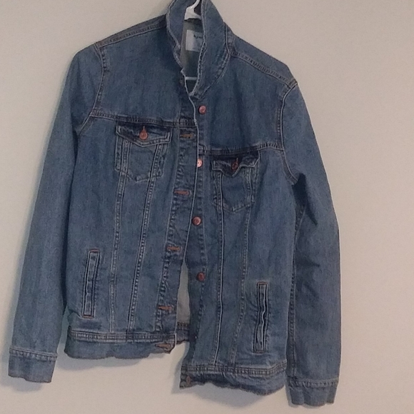 Old Navy Medium Blue Jean Jacket - Used - Must Go! - Picture 1 of 5